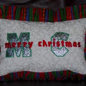 Festive Mylar Applique Font