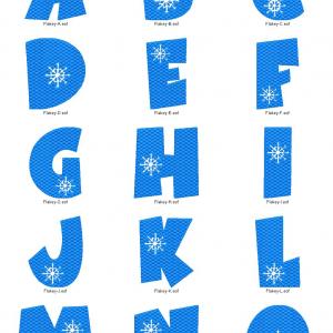 Flakey Alphabet