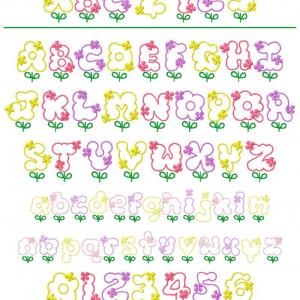 Flowers Font