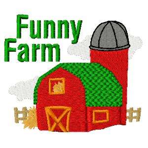 Funny Farm Set Embroidery Machine Design