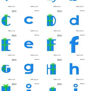 Gift Box Font