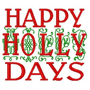 Happy Holly Days