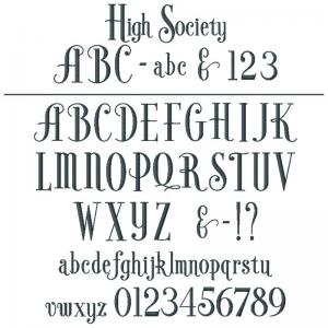 High Society Font