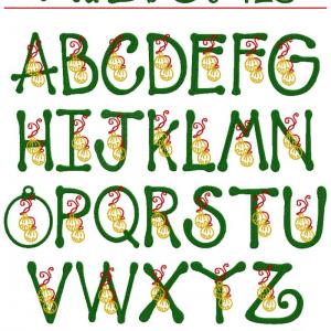 Jingle Bells Font