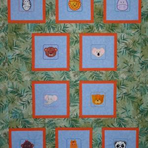 Jungle Animals Applique_6x6