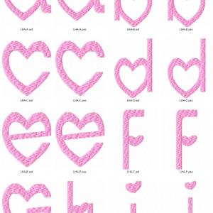 Little Hearts Alphabet