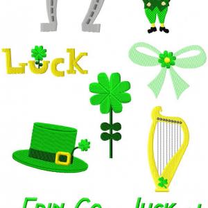 Luck-o-the- Irish Embroidery Machine Design