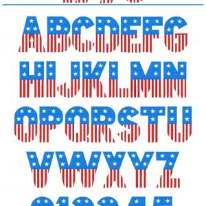 Old Glory Alphabet