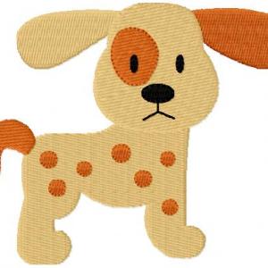 Perky Puppies Embroidery Machine Design