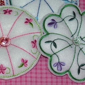 Pretty Pincushions Embroidery Machine Design