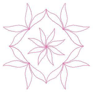 Quilting Motifs_8x8 Embroidery Machine Design