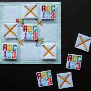 School Days Tic Tac Toe