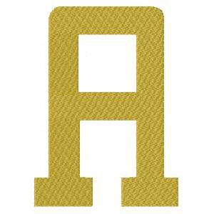Super Sized Letters_4_ Inch Embroidery Machine Design