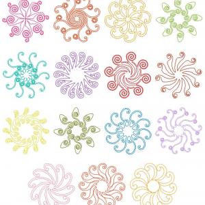 Swirled Quilting Designs