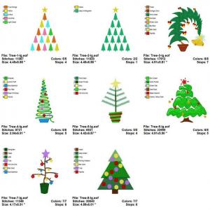 Whimsical Christmas Trees