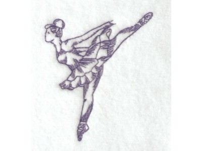 RW Ballet 2 Embroidery Machine Design