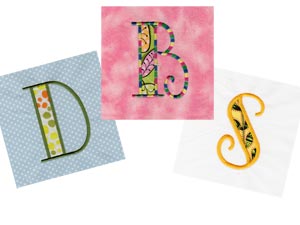 Applique ABC Embroidery Machine Design