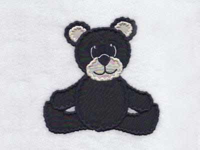 Applique Benny Bear