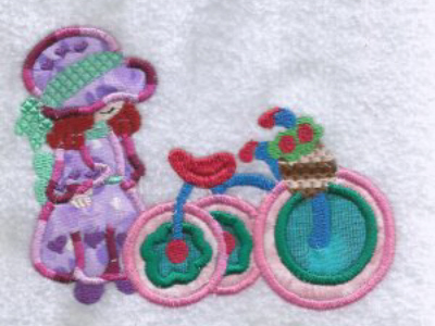 Applique Bonnets on Bikes