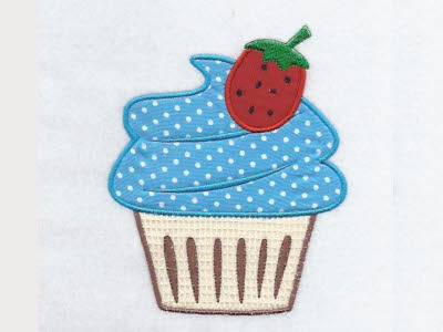 Applique Cupcakes 2