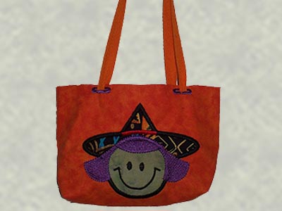 Applique Halloween Treat Bags Embroidery Machine Design