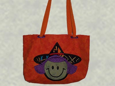 Applique Halloween Treat Bags