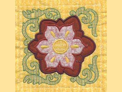 Applique Quilt Blocks Embroidery Machine Design