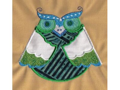 Applique Owls