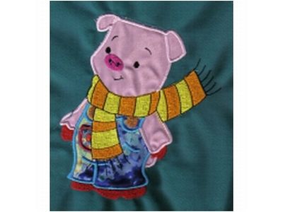 Applique Pigs