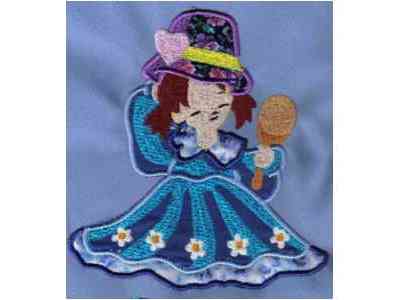 Applique When I Grow Up Embroidery Machine Design