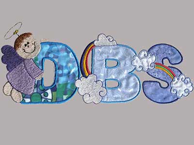 Applique Sky Alphabet