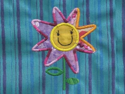 Applique Patchy Flowers