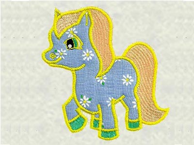 Applique Ponies