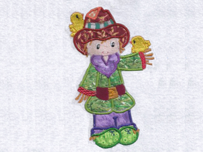 Applique Scarecrows