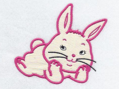 Applique Super Cute Bunnies