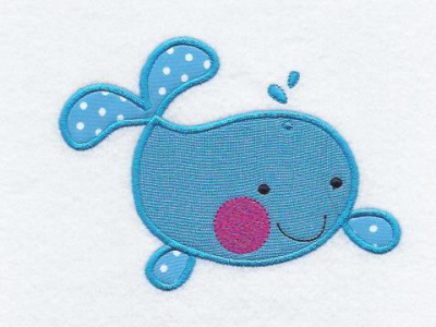 Applique Sea Friends Embroidery Machine Design