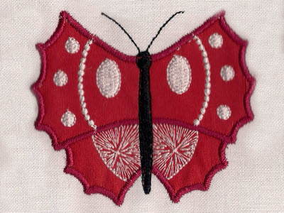 Applique Spring Butterflies