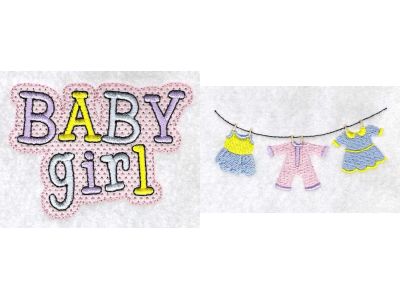 Babies Embroidery Machine Design