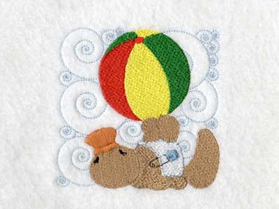Baby Aussie Blocks Embroidery Machine Design