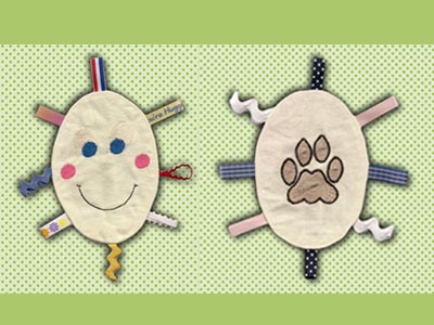 Baby Taggy Toys Embroidery Machine Design