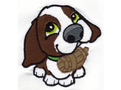 Beggin Puppies Embroidery Machine Design