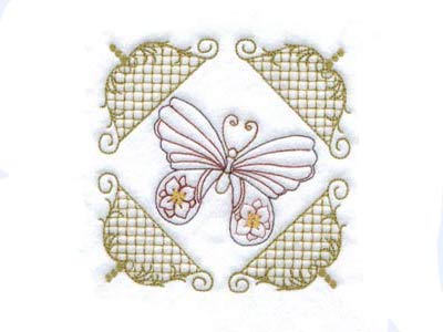 Elegant Butterfly Quilt Blocks