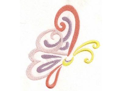 Butterfly Fancys Embroidery Machine Design