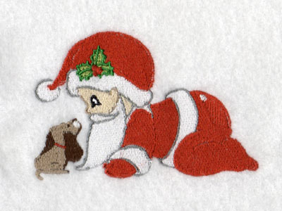 Christmas Babies 2 Embroidery Machine Design