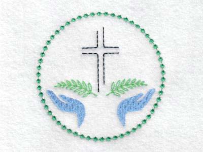 Condolences Embroidery Machine Design