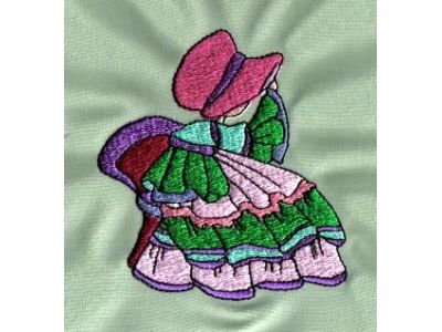 Crinolines 4x4 Filled Embroidery Machine Design