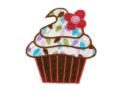 Applique Cupcakes