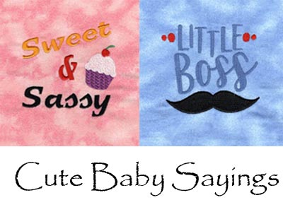 Cute Baby Sayings