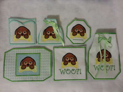 Cute Puppy Variety Set Embroidery Machine Design