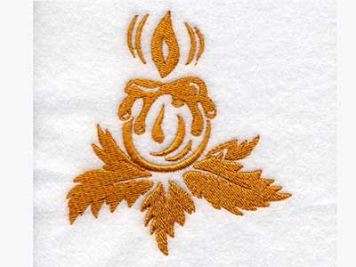 Decorative Holiday Embroidery Machine Design